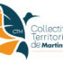 Logo de la Collectivité Territoriale de Martinique (CTM) accompagné d’un visuel symbolisant le Pass Numérique, une subvention dédiée à la digitalisation des entreprises en Martinique.
